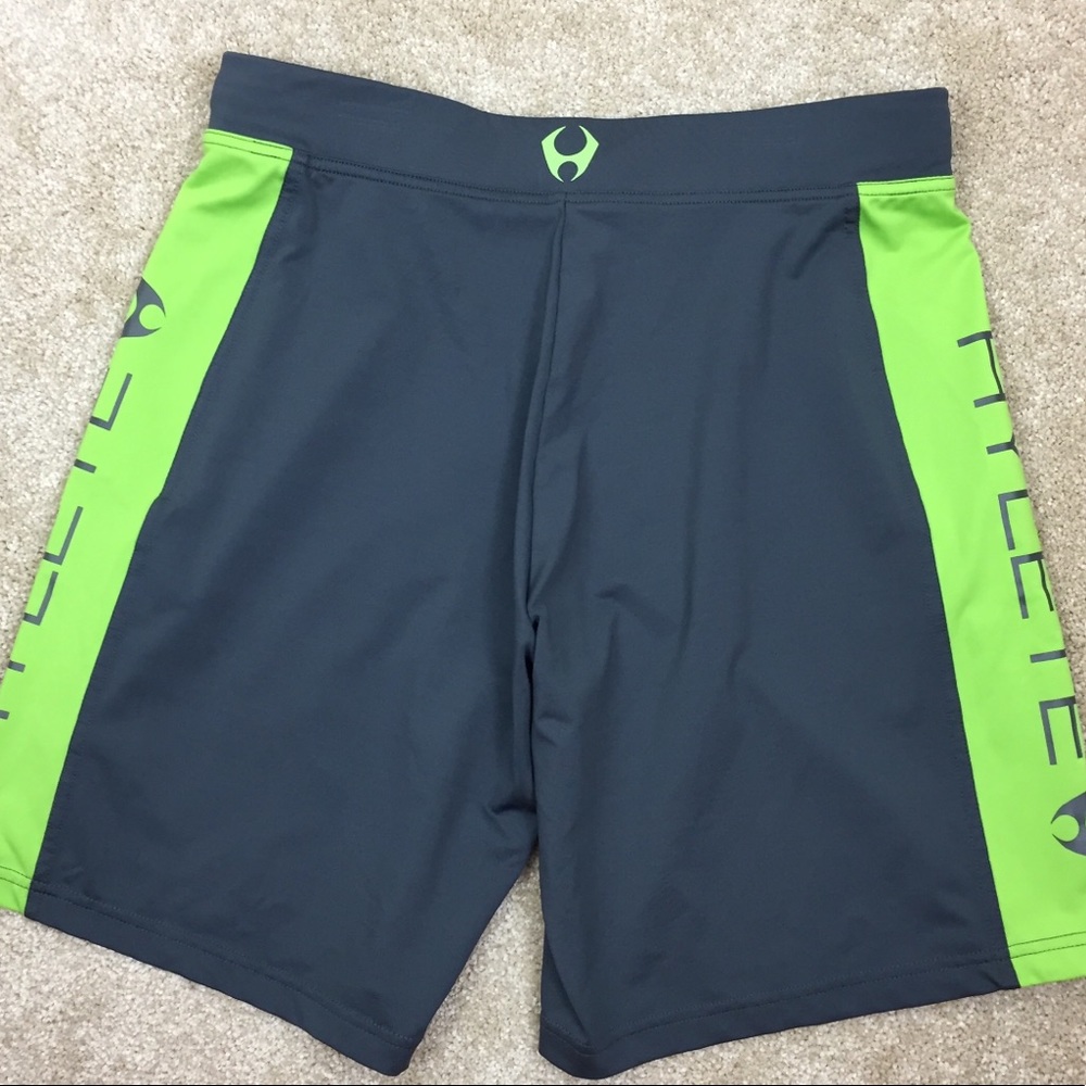 🏋🏻‍♂️ HYLETE Gray WORK OUT Athletic Bike SHORTS